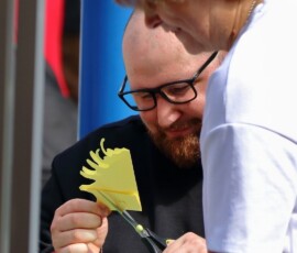 Uczestnicy Festiwalu Międzykulturowego