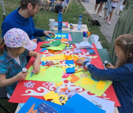 Uczestnicy Festiwalu Międzykulturowego