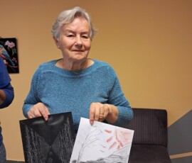 uczestnicy zajęć artystycznych